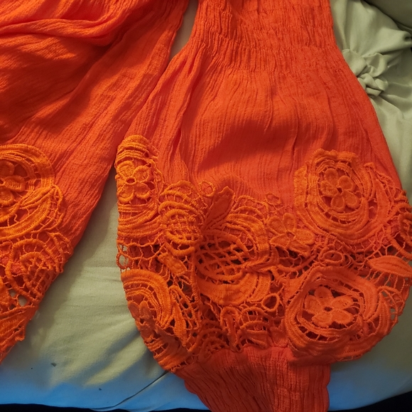 orange blouse - Picture 3 of 4